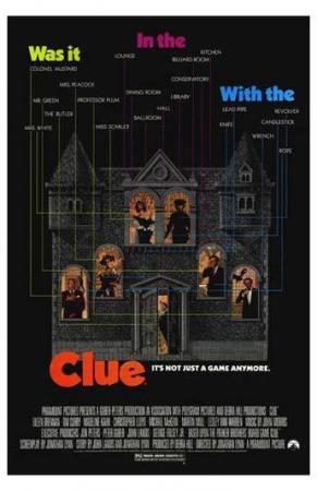 Clue (1985) poster